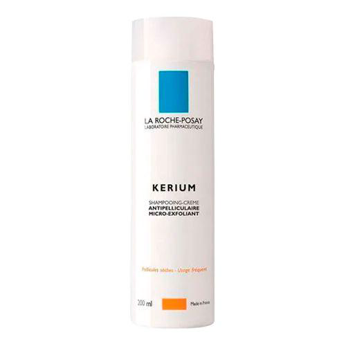 Imagem do produto Kerium - Shampoo Creme Microexfoliante Anticaspa Seca La Roche-Posay 200Ml