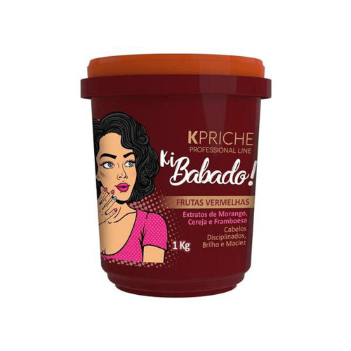 Imagem do produto Ki Babado Frutas Vermelhas Kpriche Máscara Hidratação 1000G Professional Line