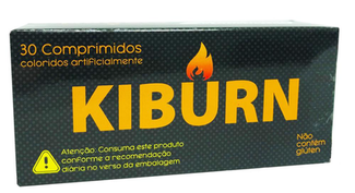 Imagem do produto Kiburn Cafeína C/ 30 Comprimidos