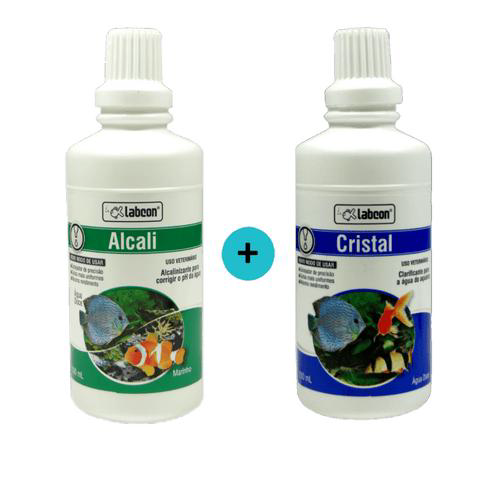 Imagem do produto Kit 1 Alcon Labcon Alcalizante Alcali 100Ml + 1 Alcon Labcon Cristal 100Ml