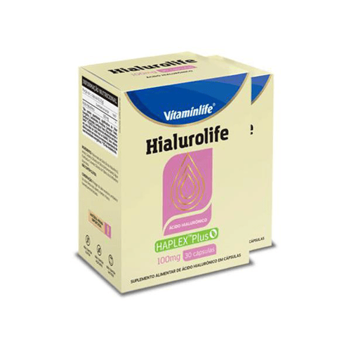 Imagem do produto Kit 2 Hialurolife Vitaminlife 30 Cápsulas