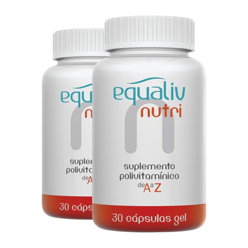 Imagem do produto Kit 2 Nutri Imunidade A A Z Equaliv 30 Cápsulas Gel