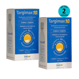 Kit 2 Targimax 10 Suplemento Animal 100Ml Inovet
