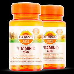 Imagem do produto Kit 2 Vitamina D3 Sundown 100 Comprimidos Sundown Naturals