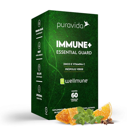 Imagem do produto Kit 2X: Immune Essential Guard Puravida 60 Cápsulas