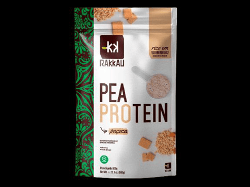 Imagem do produto Kit 2X: Pea Protein Paçoca Vegana Rakkau 600G