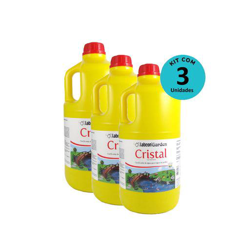 Imagem do produto Kit Alcon Labcon Garden Cristal 5L C/ 3 Unidades