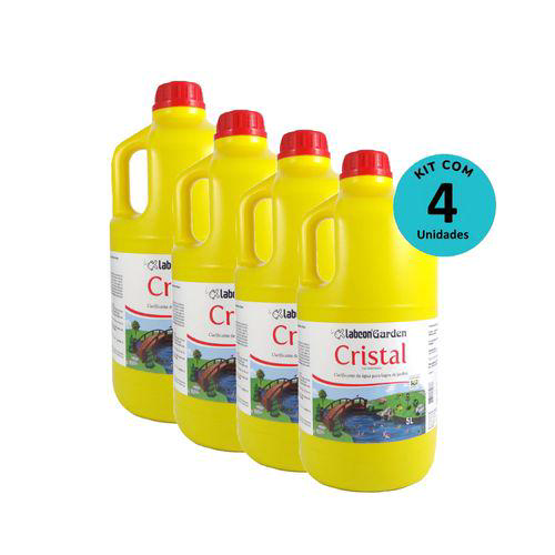 Imagem do produto Kit Alcon Labcon Garden Cristal 5L C/ 4 Unidades