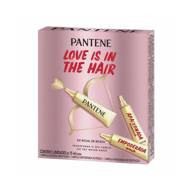 Imagem do produto Kit Ampola De Tratamento Capilar Pantene Love Is In The Hair