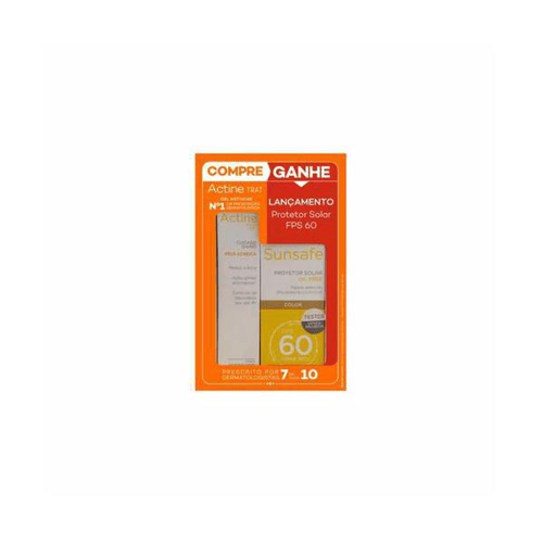 Imagem do produto Kit Antiacne Actine Trat Cuidado Diário + Protetor Solar Sunsafe Color Fps60 Grátis Darrow 1 Unidade