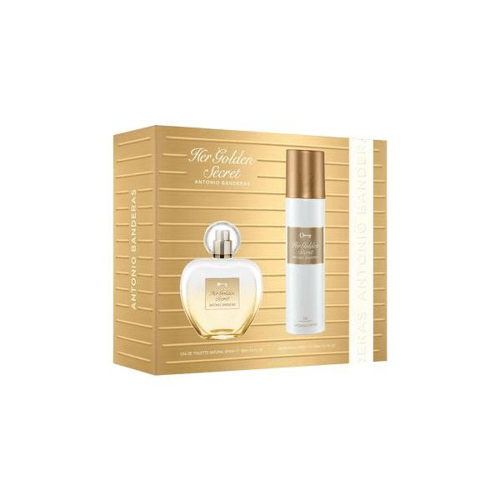 Imagem do produto Kit Antonio Banderas Her Golden Secret Edt Perfume Feminino 80Ml E Desodorante 150Ml