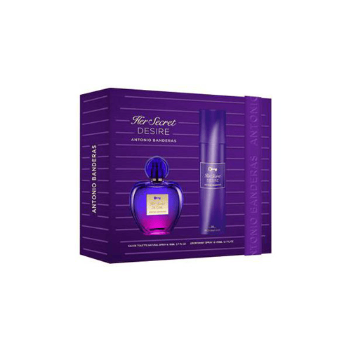 Imagem do produto Kit Antonio Banderas Her Secret Desire Edt Perfume Feminino 80Ml E Desodorante 150Ml