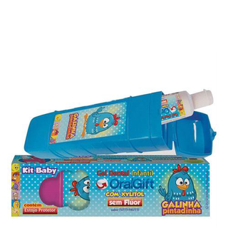 Imagem do produto Kit Baby Galinha Pintadinha Escova Dental E Creme Dental E Estojo