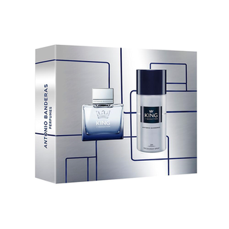 Imagem do produto Kit Banderas King Of Seduction Edt Perfume Masculino 100Ml E Desodorante 150Ml Antonio Banderas