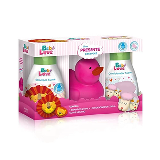 Imagem do produto Kit Bebe Love Pato Rosa Shampoo 250Ml+ Condicionador 230Ml