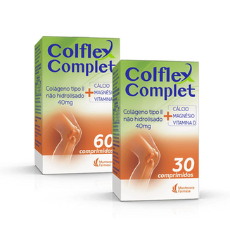 Imagem do produto Kit Colflex Complet Colágeno 60 Compr.+30 Comprimidos