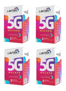 Imagem do produto Kit Com 04 Suplemento Vitamínico Lavitan Multi 5G Mulher Com 60 Comprimidos Cimed