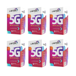 Imagem do produto Kit Com 06 Suplemento Vitamínico Lavitan Multi 5G Mulher Com 60 Comprimidos Cimed