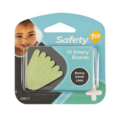 Imagem do produto Kit Com 10 Lixas De Unha Para Bebê Safety 1St S49817 Kit Com 10 Lixas De Unha Para Bebê