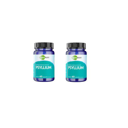 Imagem do produto Kit Com 2 Psyllium Com 60 Cápsulas Qualy Nutri