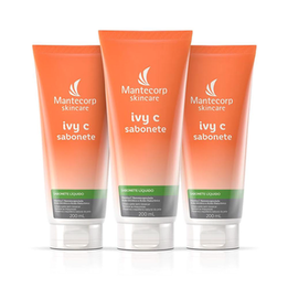 Imagem do produto Kit Com 3 Ivy C Sabonete Mantecorp Skincare