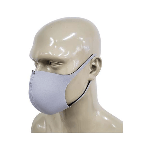 Imagem do produto Kit Com 3 Máscaras De Proteção Neoprene Anatômico Lavável Kit 3 Cinza