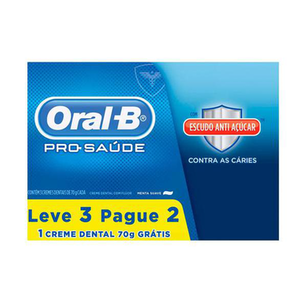Imagem do produto Kit Creme Dental Oralb Prosaúde Com Escudo Antiaçúcar 1 Unidade