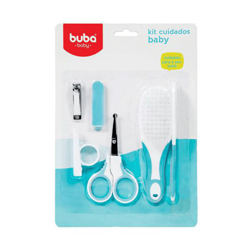 Imagem do produto Kit Cuidados Com O Bebê Azul 0M+ Buba