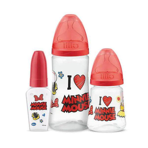 Imagem do produto Kit De Mamadeiras Lillo Disney Minnie Mouse 3 Unidades