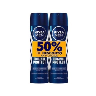 Imagem do produto Kit Desodorante Aerosol Nivea Protect & Care Nivea 1 Unidade