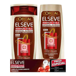 Imagem do produto Kit Elseve - Shampoo E Condicionador Reparacao Total 5 200 Ml