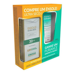 Imagem do produto Kit Ensolei Ultra Seco Fps30+Puriance Sabonete Líq Facial 60Ml