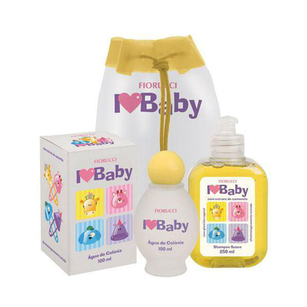 Imagem do produto Kit Fiorucci Baby Água De Colônia 100Ml E Shampoo 250Ml E Mochila