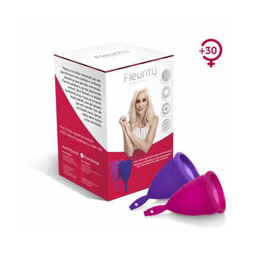 Imagem do produto Kit Fleurity Coletor Menstrual Tipo 1 E Tipo 2 1 Unidade