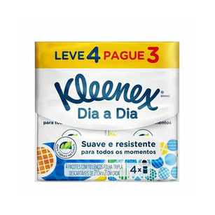 Imagem do produto Kit Lenços De Papel De Bolso Kleenex 1 Unidade