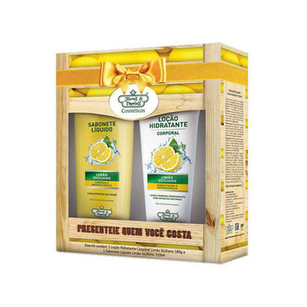 Imagem do produto Kit Loção Hidratante Corporal + Sabonete Liquido Flores E Vegetais Limão Siciliano