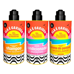 Imagem do produto Kit Lola Ela É Carioca Shampoo E Condicionador E Creme De Pentear 3Abc Lola Cosmetics