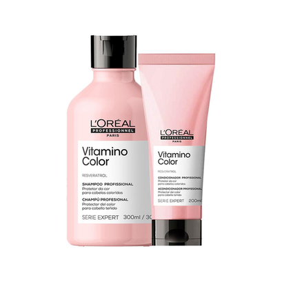 Kit L'oréal Professionnel Serie Expert Vitamino Color Shampoo E Condicionador Loreal Professionnel