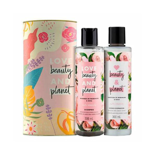 Imagem do produto Kit Love Beauty And Planet Manteiga De Murumuru E Rosa Shampoo + Condicionador 300Ml + Lata