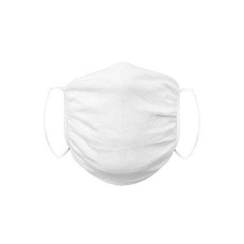Imagem do produto Kit Máscara De Tecido Algodão Hanes Branco 3 Unidades