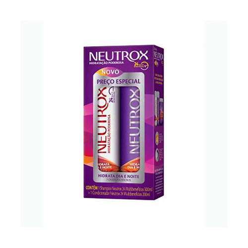 Imagem do produto Kit Neutrox 24 Multibenefícios Shampoo Com 300Ml + Condicionador Com 200Ml 1 Unidade