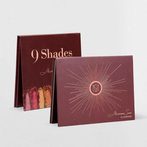 Imagem do produto Kit Paleta De Sombras 9 Shades + Paleta De Sombras 12 Shades Mariana Saad By Océane 2 Produtos