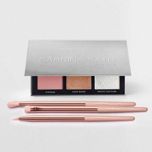 Imagem do produto Kit Paleta De Sombras Sabrina Sato By Océane + Pincéis De Maquiagem 4 Produtos