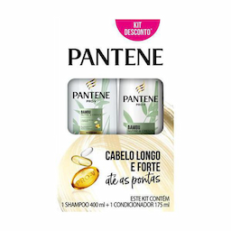 Kit Pantene Bambu Shampoo 400Ml + Condicionador 175Ml