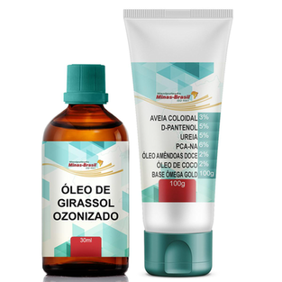 Imagem do produto Kit Para Dermatite Com Óleo De Girassol Ozonizado