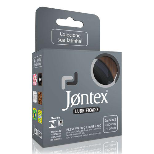 Imagem do produto Kit Preservativos Jontex Lubrificado Com 3 Unidades E Lata Colecionável