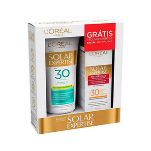 Kit Protetor Solar L'oréal Expertise Fps30 + Facial Antirrugas 1 Unidade