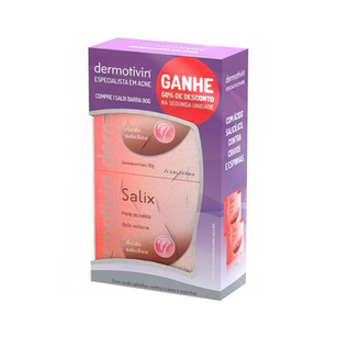 Imagem do produto Kit Sabonete Em Barra Dermotivin Salix 90G 50% Desconto Na Segunda Unidade