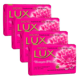 Imagem do produto Kit Sabonete Lux Tentação Floral 85G 4 Unidades