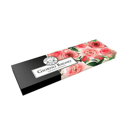 Imagem do produto Kit Sabonetes Rosas Giorno Bagno Com 3 Unidades 300G